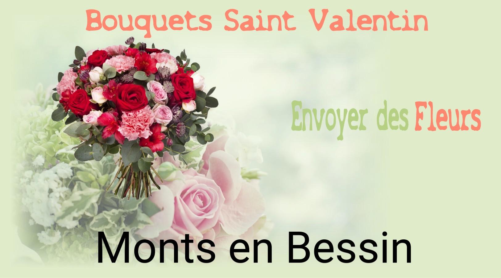 Roses de Saint-Valentin livrées à Monts-en-Bessin
